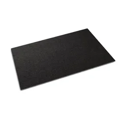tulup.si Predpražnik Globoko črna 150x100 cm