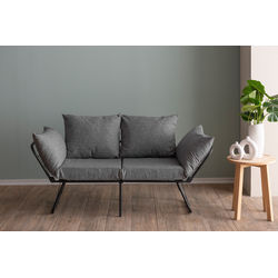 Atelier del Sofa Dvosed na razvlačenje Viper 2, Svetlosivi