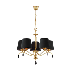 Jupiter 1795 - EG5 - Luster na lancu EDIGA 5xE27/60W/230V