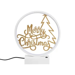 Opviq XMAS10 Stona lampa, Bela