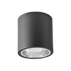 LED RGBW prigušiva spot svetiljka JUPITER 1xE27/6,5W/230V, prečnik 13 cm, crna