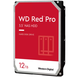 HDD Desktop WD Red Pro (3.5, 12TB, 256MB, 7200 RPM, SATA 6 Gb/s)