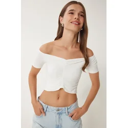 Happiness Istanbul Ženska bluza LII00117, Krem