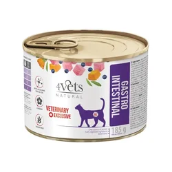 4Vets Natural Cat Veterinarska Dijeta Gastro Intestinal 185g