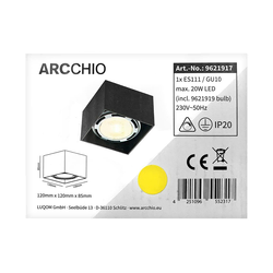 Arcchio - LED spot svetiljka MABEL 1xGU10/ES111/11,5W/230V