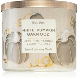 Bath & Body Works White Pumpkin Oakwood mirisna svijeća 411 g