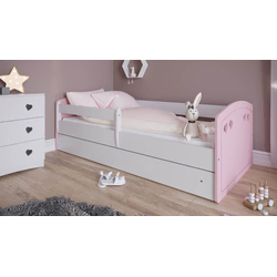 Furnitura OTROŠKA POSTELJA JESSY 160X80 (več barv)-Bela