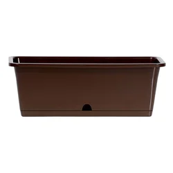Saksija Camelia 40X17X14Cm Braon