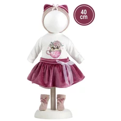 Llorens P540-48 oblačila za punčko velikosti 40 cm