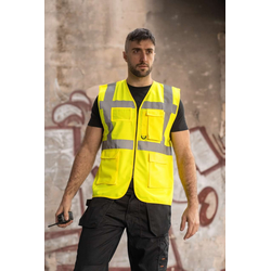 KXCMF COMFORT EXECUTIVE SAFETY VEST HAMBURG - MULTIFUNCTIONAL WITH POCKETS