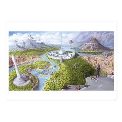The Elder Scrolls IV Oblivion art print, A3