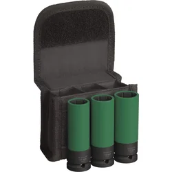 Bosch Set kovanih nasadnih ključeva 17, 19, 21mm, 1/2, duboki, 3 dela, PRO Impact Socket 2608003033
