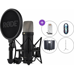 Rode NT1 5th Generation Black SET Kondenzatorski studijski mikrofon