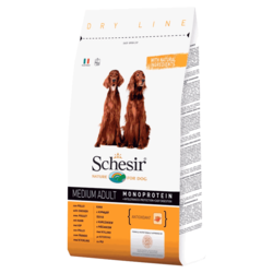 Schesir Hrana za pse Maintenance Medium Adult, Piletina - 3 kg