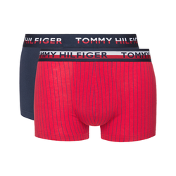 Tommy Hilfiger 2-pack Oprijete boksarice 386807 Modra Rdeča
