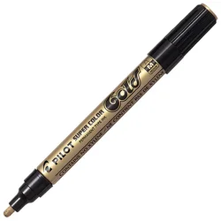 Marker permanentni 2mm okrugli vrh super color pilot sc-g-m zlatni