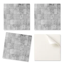 shumee Samolepilne vinilne potiskane ploščice, mozaik ploščice, tekstura 20x20x20 cm