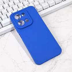 Silikonska maska za Xiaomi Redmi 15C 4G 173mm Pro Camera, Plava