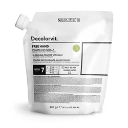 Selective Professional Decolorvit Free Hand Bleaching Powder with Clay 400 g