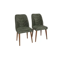 Hanah Home Set 2 trpezarijske stolice Orah