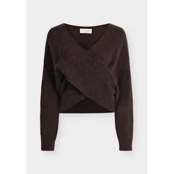 MSCH COPENHAGEN Pulover Zinelle temno rjava