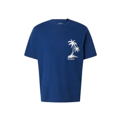 JACK & JONES Majica JPRBLUocean temno modra / bela