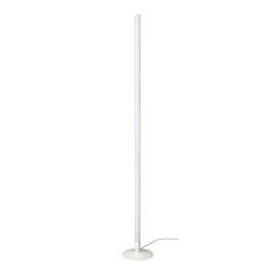 FÖRLIG LED podna/zidna lampa, bela/podesiva boja, 132 cm