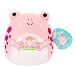 Plišasta igrača Squishmallows Lonina Frog - 19 cm