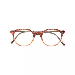Oliver Peoples-round shaped glasses-unisex-Yellow