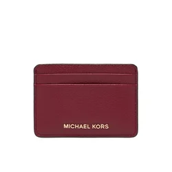 Etui za kreditne kartice MICHAEL Michael Kors 32F7GF6D0L Bordo rdeča