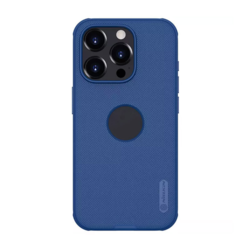 Maska Nillkin Super Frosted Shield Pro za iPhone 15 Pro Max (sa otvorom logo) plava