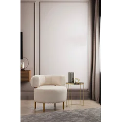Atelier del Sofa Fotelja River Round Bela