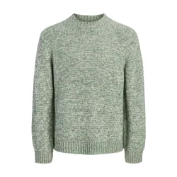 JACK & JONES Pulover JORMONTREAL večbarvno zelena
