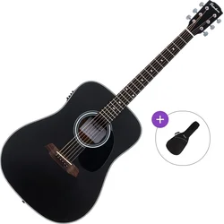 Pasadena PD-100E Basic SET Black Elektroakustična dreadnought
