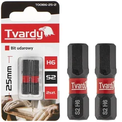 Udarni sveder H6 25 mm S2 (2/10/50/500)