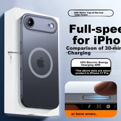 Mofei Maska za mobilni telefon iPhone 17 Air / iPhone 17 Pro Max, Crna