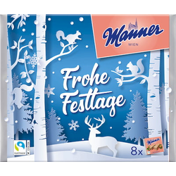 Manner Božična izdaja - 8 paketov napolitank