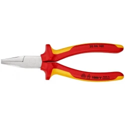 KNIPEX Pljosnata klešta za hvatanje 1000V VDE 160mm 20 06 160 crvena