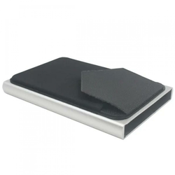 MINI WALLET Izmael KO-25403 - Srebrna KP25403