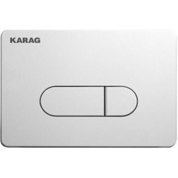 KARAG WC tipka Siena krom mat, T110002