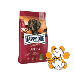Happy Dog Afrika Ostrich 4kg Monoproteinska Hrana Za Pse Na Bazi Nojevog Mesa