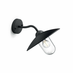 Philips 01643/30/PN - Spoljašnja zidna svetiljka HAMMOCK 1xE27/60W/230V IP44