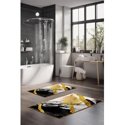 Lessentiel Maison Set prostirki za kupatilo CT-5267, 2 Komada, Šarena