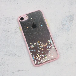 3G Torbica Frame Glitter za iPhone 7/8/SE 2020/2022 roze