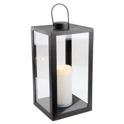 Fenjer GEFJON Š20xL20xV40cm sa LED i tajmerom