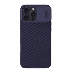 Maska za telefon Nillkin CamShield Pro za iPhone 16 Pro Max, Siva