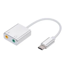 Kettz CSA-K071 USB C Audio Adapter Sound Card Channel 7.1