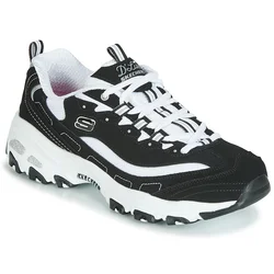 Skechers Ženske patike DLites-Biggest Fan, 11930-BKW, Crno-bele