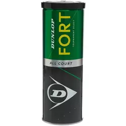 Dunlop FORT ALL COURT TS 3/1, lopta za tenis, žuta 601315