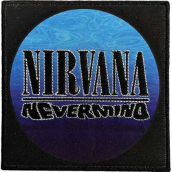 Nirvana Nevermind Wavy Logo Našitek za šivanje